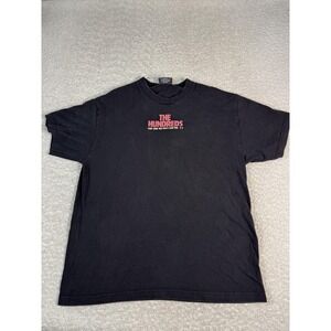 The Hundreds Shirt Mens Large Black Move Mountains Graphic Streetwear Tee‎